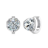 Boucles d’oreilles Curved Cléophée - Diamant Moissanite💎