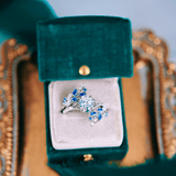 Bague Nymphes Aphrodite Silver - Moissanite 1 carat 💎🌿