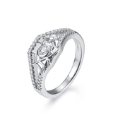 Bague LORIELE - La Tisseuse d’Or - Diamant Moissanite 1 Carat 💎