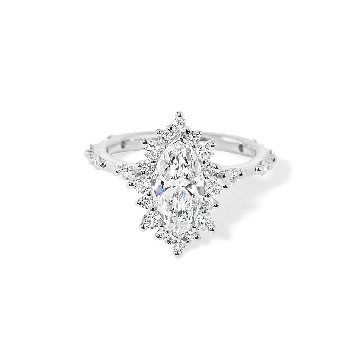 Ensemble de bagues Elsa - Diamant Moissanite 💎