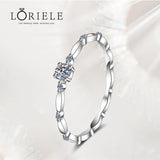 Bague Solitaire Constellations en Argent Sterling 925 - Oxyde De Zirconium 💎