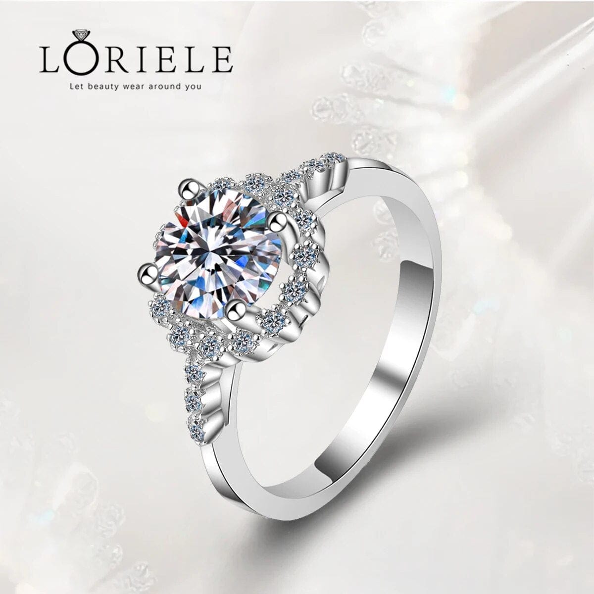 Bague Selene Éternelle en Argent Sterling 925 Oxyde De Zirconium 💎