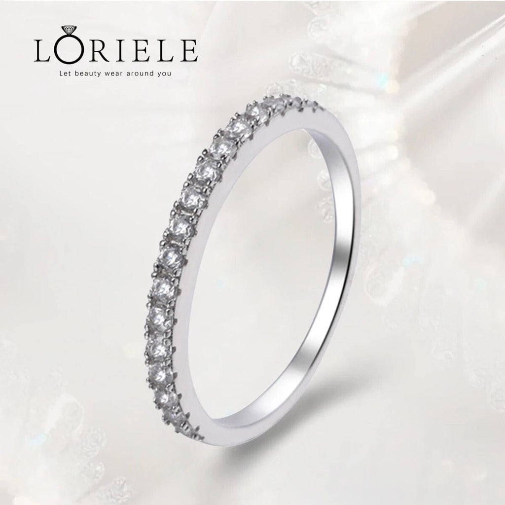 Bague d'éternité Ishtar en Argent Sterling 925 - Oxyde De Zirconium 💎