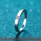 Bague Solitaire Divana en Argent Sterling 925 - Oxyde De Zirconium 💎
