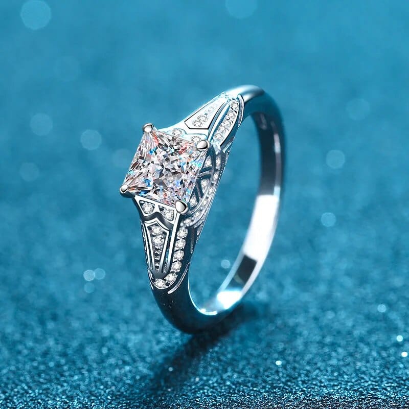Bague Spark Prism en Argent Sterling 925 Oxyde De Zirconium 💎