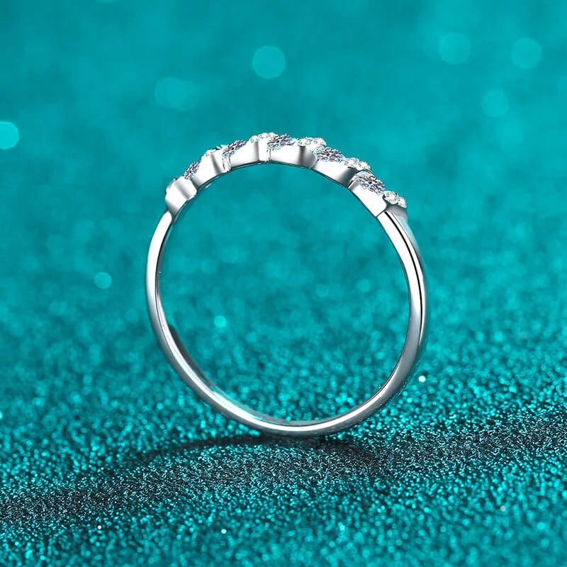 Bague Thalia constellation en Argent Sterling 925 Oxyde De Zirconium 💎