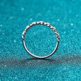 Bague Seraphina Twist en Argent Sterling 925 Oxyde De Zirconium
