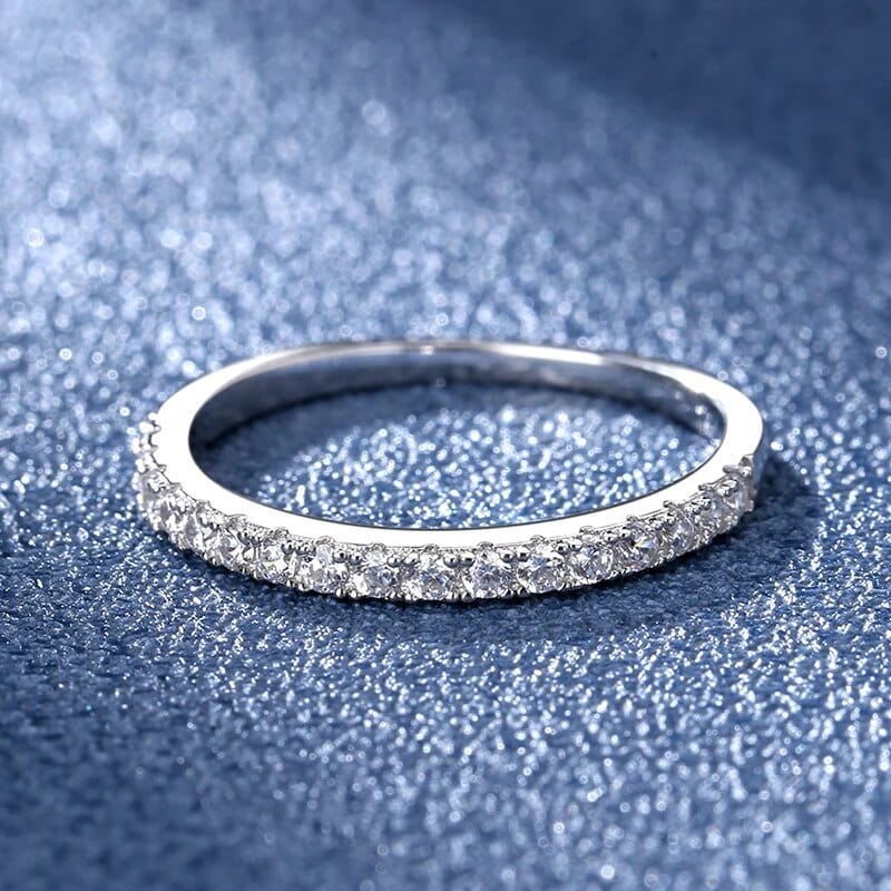 Bague d'éternité Ishtar en Argent Sterling 925 - Oxyde De Zirconium 💎