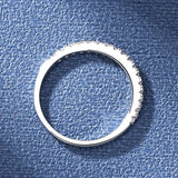Bague d'éternité Ishtar en Argent Sterling 925 - Oxyde De Zirconium 💎