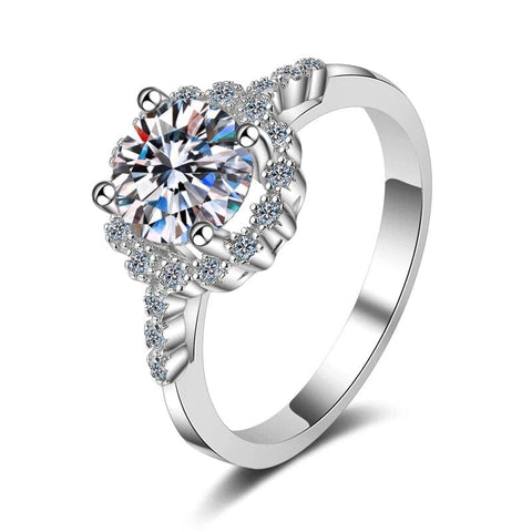 Bague Selene Éternelle en Argent Sterling 925 Oxyde De Zirconium 💎