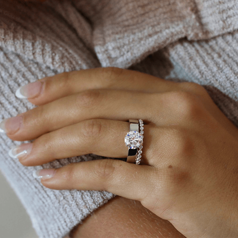 Bague Isolde Opaline - Diamant Moissanite💎