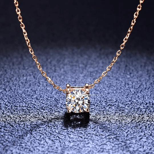 Pendentif Moissanite Diamant 💎 - Argent Sterling s925 Loriele™