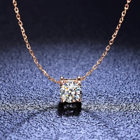 Moissanite Diamond Pendant 💎 - Sterling Silver s925 JOLIEBIJOUX™