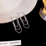Boucles d'oreilles à pampilles en Or 18 Carats où Argent Strassie™