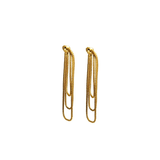 Boucles d'oreilles à pampilles en Or 18 Carats où Argent Strassie™