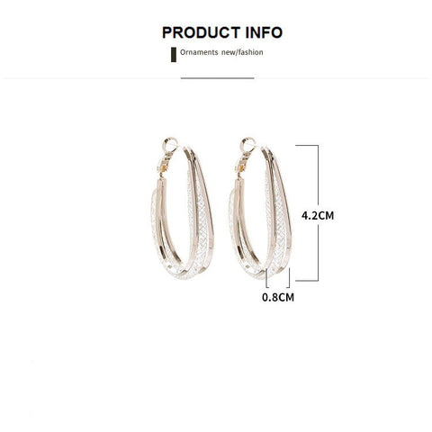 Woven mesh earrings ✨