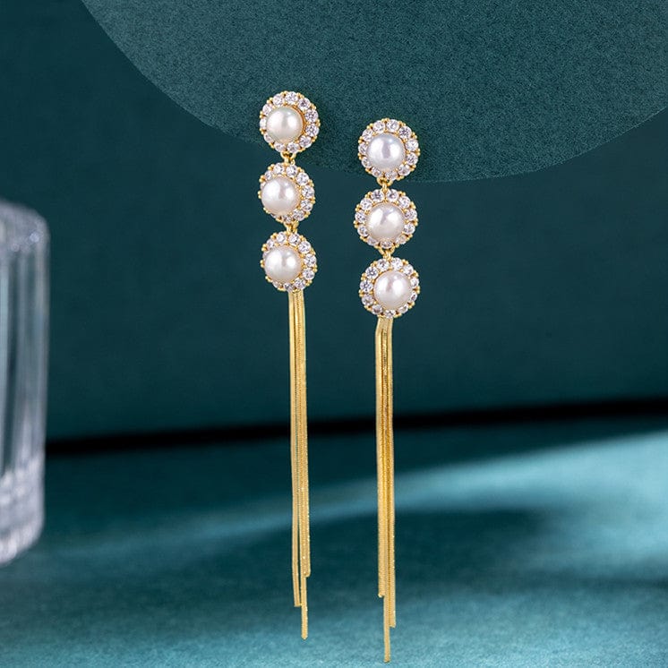 Boucles d'oreilles Perle à pompon 🫧