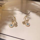 Boucles d'oreilles françaises baroques Loriele