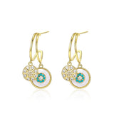 Boucles d'oreilles françaises baroques Loriele