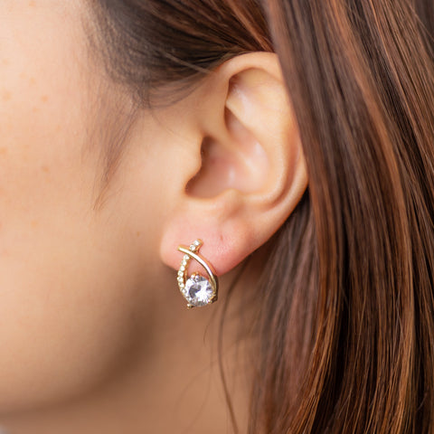 Diamond mermaid tail earrings 💎
