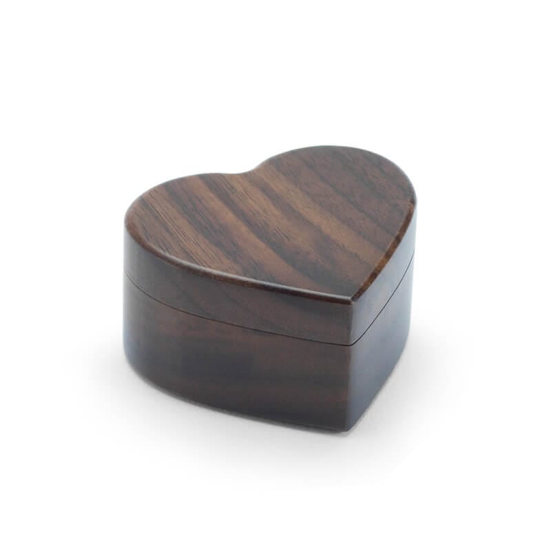 Écrin Bague <br /> Cœur de Bois